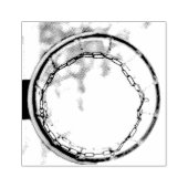 バスケッカッコいいトルデザイン ラバースタンプ (インプリント)