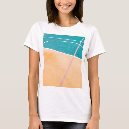 バスケッカッコいいトワーク Tシャツ (正面)