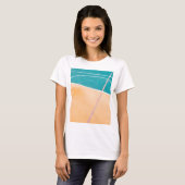 バスケッカッコいいトワーク Tシャツ (正面フル)