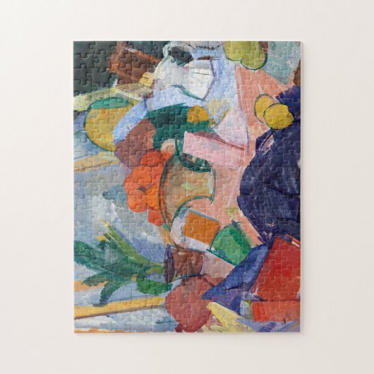 バスケットにオレンジを入れたまま生きる | Edvard Weie ジグソーパズル (縦)