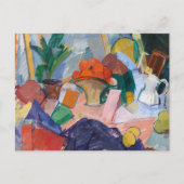 バスケットにオレンジを入れたまま生きる | Edvard Weie ポストカード (正面)