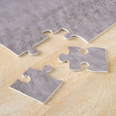 バスケットに入ったかわいい子犬たち5匹 ジグソーパズル (側面)