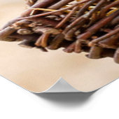 バスケットに入ったドイツの羊飼い犬 ポスター (角)