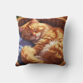 バスケットに入った猫の寝床 クッション (裏面)