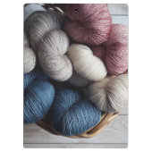 バスケットに入れるクラフトヤーンのスプール クリップボード (裏面)