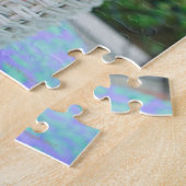 バスケットに座っているダックスフント犬のクローズアップ ジグソーパズル (側面)