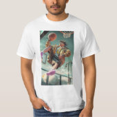 バスケットのアウラ Tシャツ (正面)