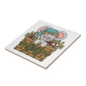 バスケットのクリスマスのマウス タイル (側面)