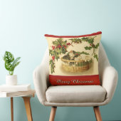 バスケットのクリスマスピローに3つのキテンス クッション (椅子)