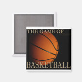 バスケットのゲーム マグネット (正面/裏面)