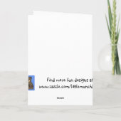 バスケットのバニー シーズンカード (裏面)