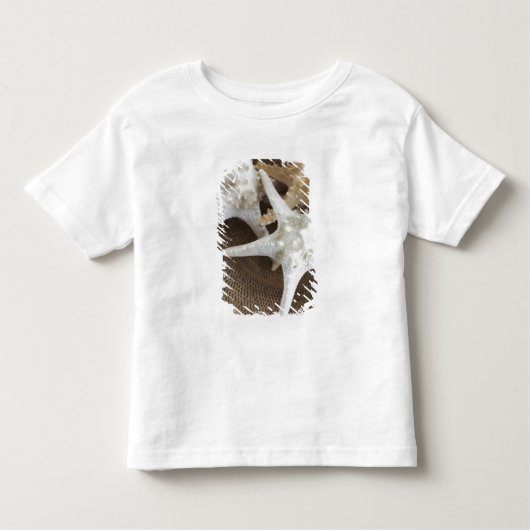 バスケットのヒトデ トドラーTシャツ (正面)