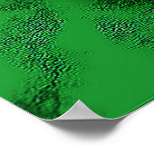 バスケットのボールの風景 ポスター (角)