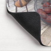 バスケットのマウスパッドのMaransの現実的な卵 マウスパッド (コーナー)