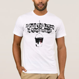 バスケットのローション Tシャツ