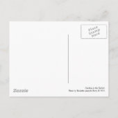 バスケットの中のチキン ポストカード (裏面)