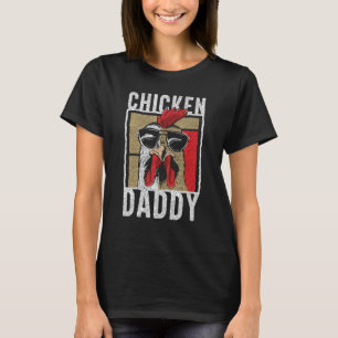 バスケットの中の雄鶏のための楽しみ、チキン・ダディ Tシャツ