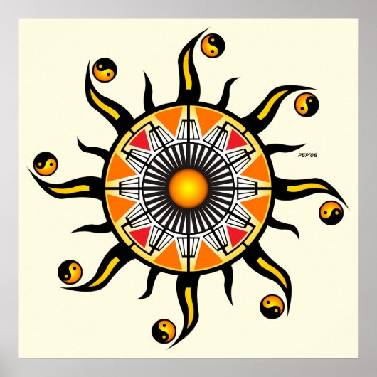 バスケットの太陽 ポスター (正面)