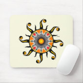 バスケットの太陽 マウスパッド (マウス)