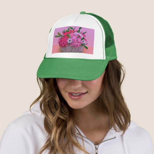 バスケットの絵画を開花します キャップ (インサイチュ)