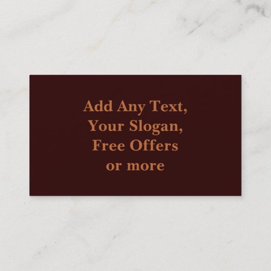 バスケットの織工は繊維-バスケットの織工とのそれをします 名刺 (裏面)