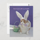 バスケットを台無しにするな！ ポストカード (正面/裏面)