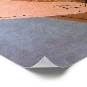 バスケットを持つ女性, by Juan Gris ポスター (角)