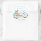 バスケットアクアウェルカム付き自転車 ラウンドシール (バッグ)