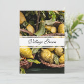 バスケットイタリアンの中のレモン 招待状 (スタンド正面)