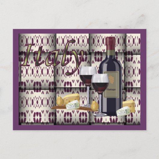 バスケットイタリアン ポストカード (正面)