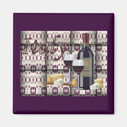 バスケットイタリアン マグネット (正面)