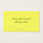 バスケットギフトカーパーソナライズされたドラベルのトンボ (裏面)