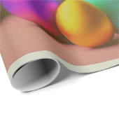 バスケットコレクション付きイースターバニー ラッピングペーパー (ロールコーナー)