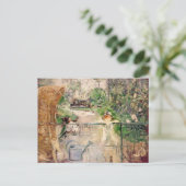 バスケットチェアのバーザ・モリソット ポストカード (スタンド正面)