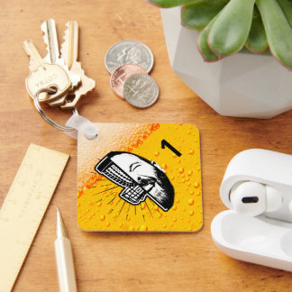 バスケットディスクゴルフバッグラベル キーホルダー