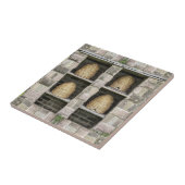 バスケットビーハイブ養蚕ヴィンテージ タイル (側面)