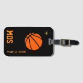 バスケットプレーヤー ラゲッジタグ (正面横)