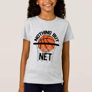 バスケットボクールールのスポーツワードアートTシャツ Tシャツ
