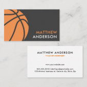 バスケットボモダンールのコーチの名刺 名刺 (正面/裏面)