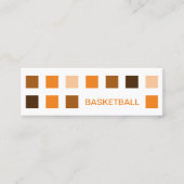 バスケットボモダンール（マス）ミニ名刺 スキニー名刺 (正面)