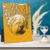 バスケットボーポップ・アートのルアート フォトプラーク (側面)