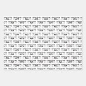 バスケットボールおめでとうのラッピング紙シート ラッピングペーパーシート (正面2)