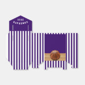 バスケットボールおめでとうチームパープル フェイバーボックス (折り畳みなし)