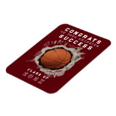 バスケットボールおめでとう2023 マグネット (左側)