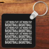 バスケットボールおもしろい諺 キーホルダー (裏面)