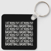 バスケットボールおもしろい諺 キーホルダー (裏面)