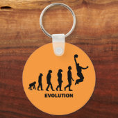 バスケットボールおもしろい キーホルダー (正面)