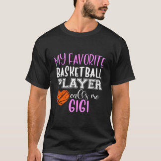 バスケットボールお気に入りの選手がギギと呼ぶ Tシャツ