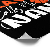 バスケットボールお気に入りの選手が私を奈々と呼ぶ ポスター (角)