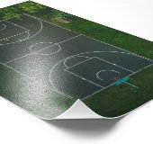 バスケットボールかわいらし フォトプリント            (角)